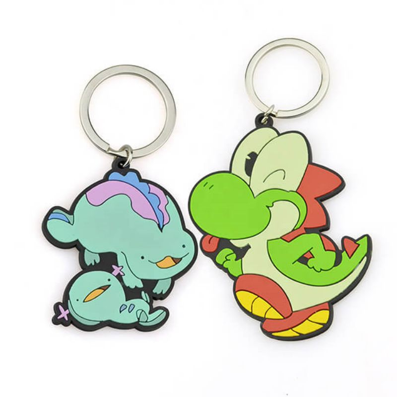 zoo nkauj pvc keychain