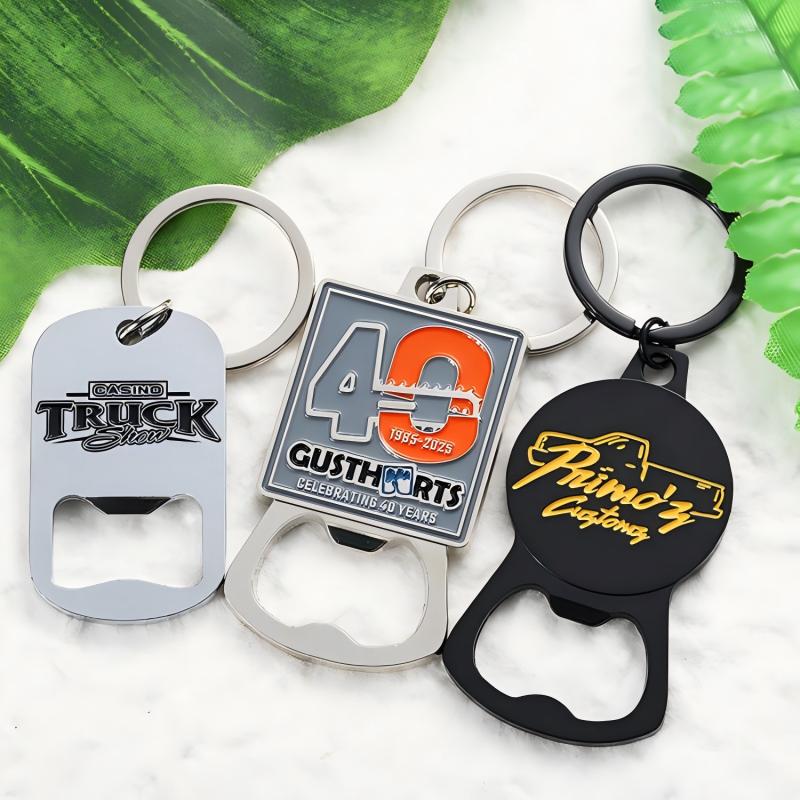 03 Custom Multifunctional Fridge Magnet Bottle Opener