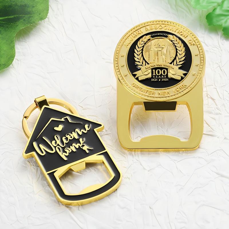 04 Custom Multifunctional Fridge Magnet Bottle Opener