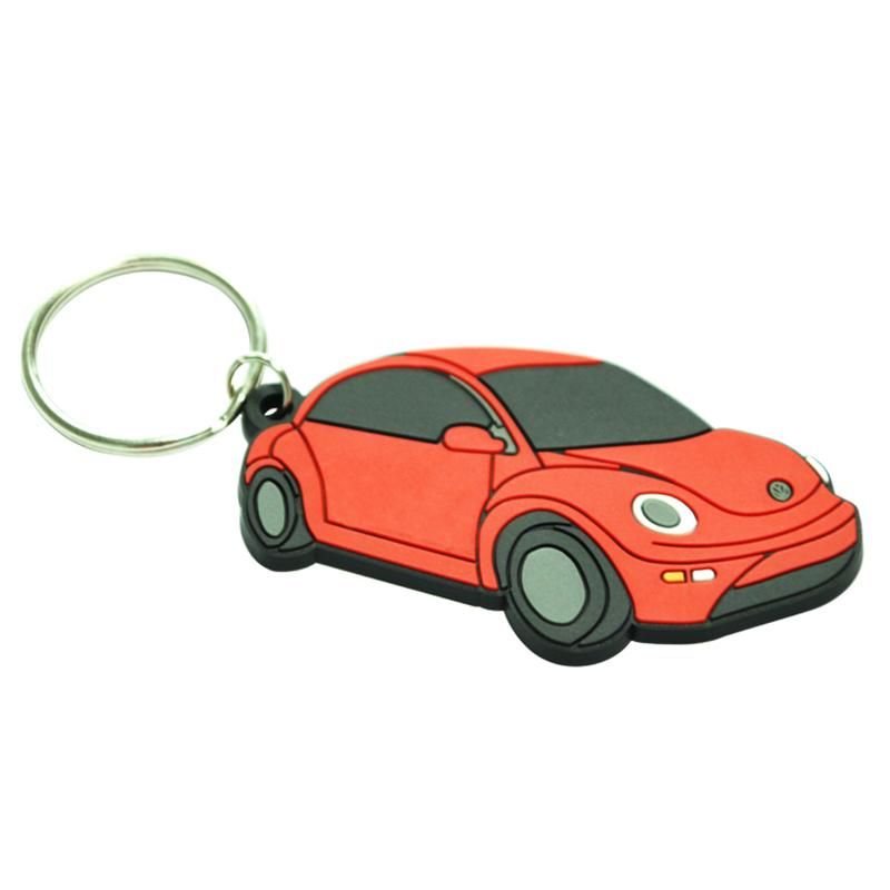 car pvc keychain