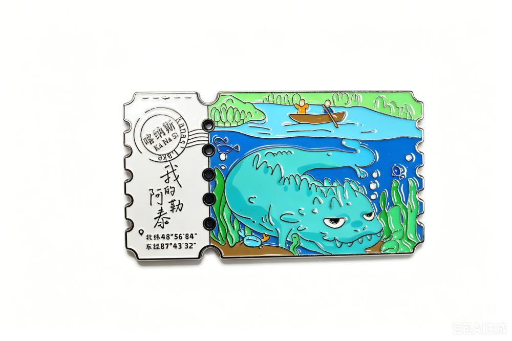图9  soft enamel magnet